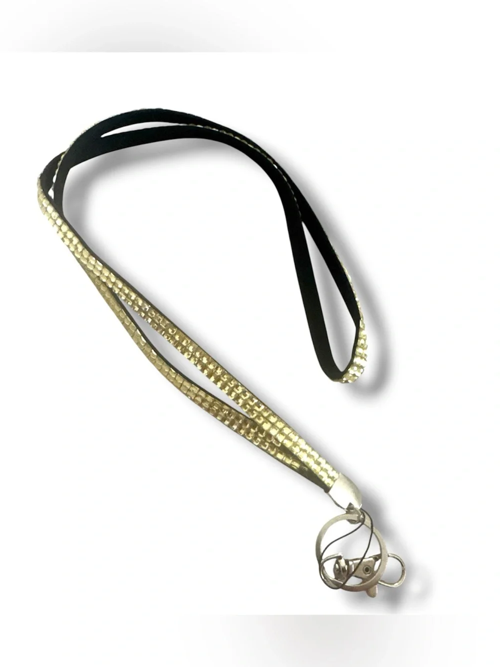 N/A yellow rhinestone
